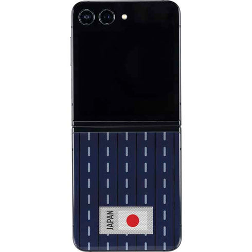Japan Soccer Flag Galaxy Z Flip5 5G Skin